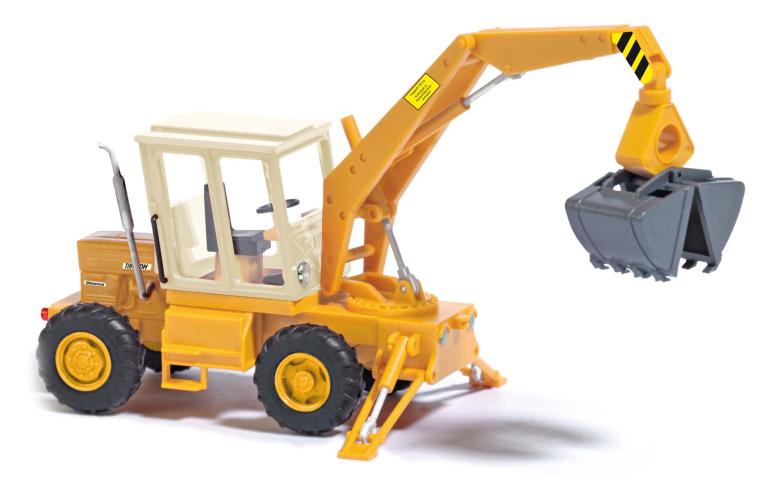 Mobilbagger TIH 445 Orange Beige